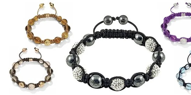 Shamballa náramky s českým krištáľom