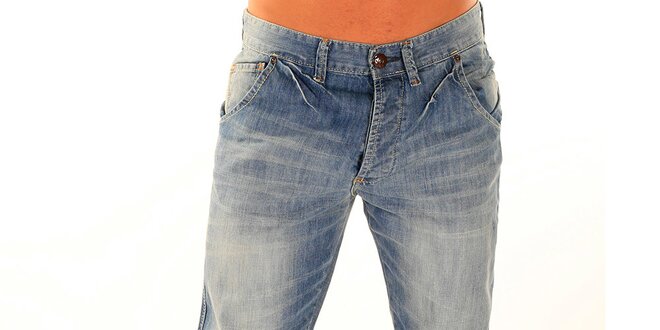 Pánske svetlé džínsy New Caro