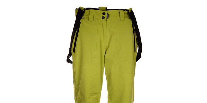 Dámske svetlo zelené lyžiarske nohavice Trimm Elli