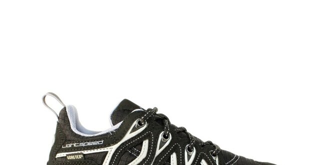Dámske nízke čiernobiele trekové topánky Tecnica