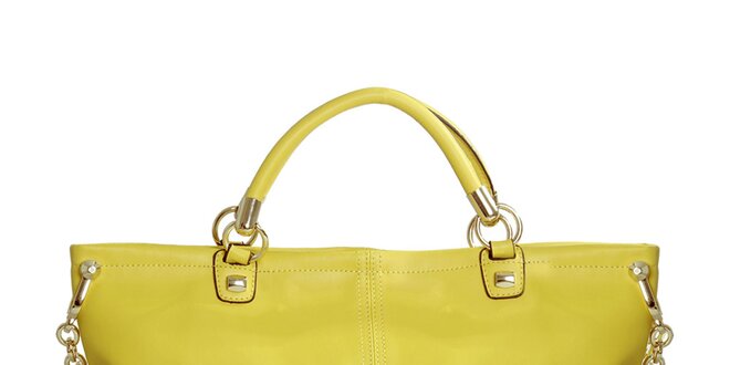 Dámska neonovo žltá kabelka Belle & Bloom