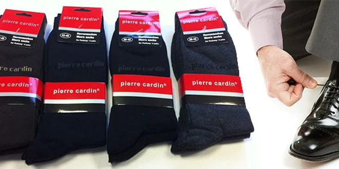 3 páry pánskych ponožiek Pierre Cardin. To pravé pohodlie
