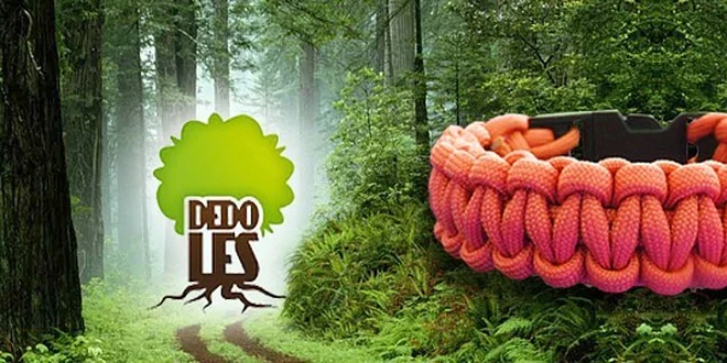 Survival náramky v štyroch farbách