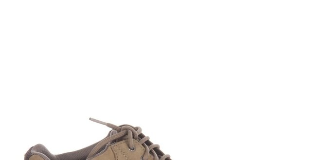 Pánske svetlo béžové členkové topánky šnurovacie Timberland