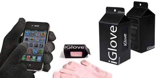 Rukavice iGlove na dotykový displej s technológiou Touchtips