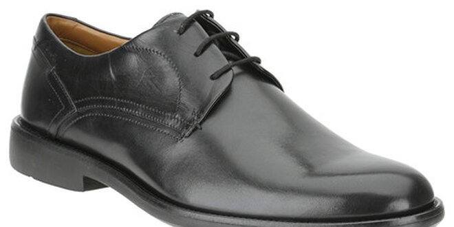 Čierne klasické topánky Clarks