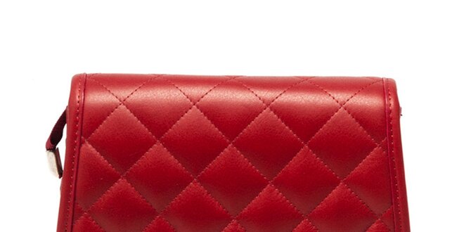 Dámska červená malá kabelka Carla Ferreri