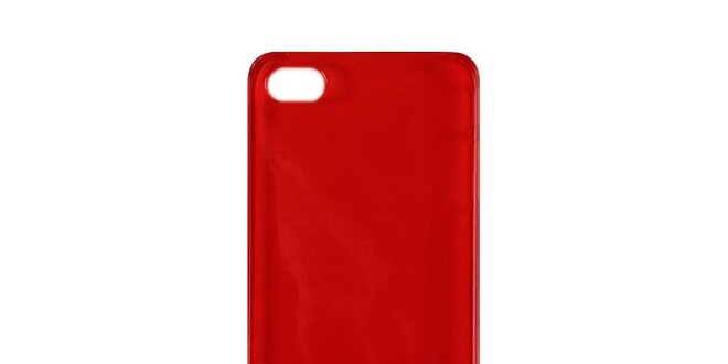 Červené plastové púzdro na iPhone 4/4S