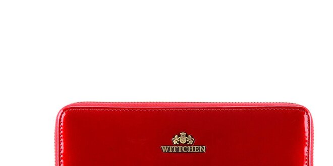 Dámska červená peňaženka z kože Wittchen