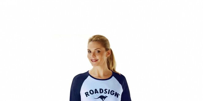 Dámske modré tričko Roadsign Australia