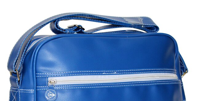 Blankytno modrá retro športová taška Dunlop