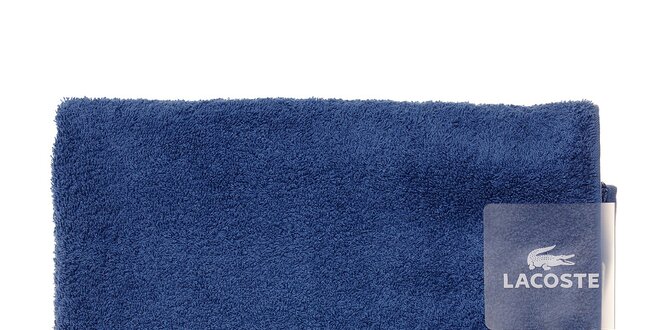 Väčší modrý uterák Lacoste