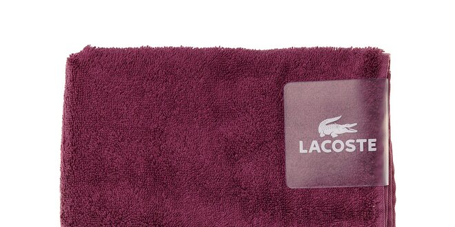 Ametystový uterák Lacoste