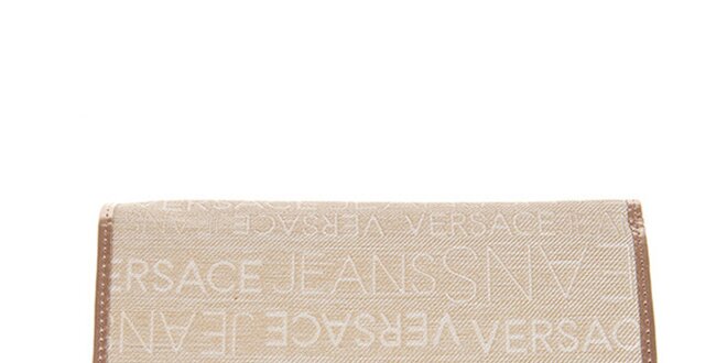 Dámska béžová peňaženka Versace Jeans