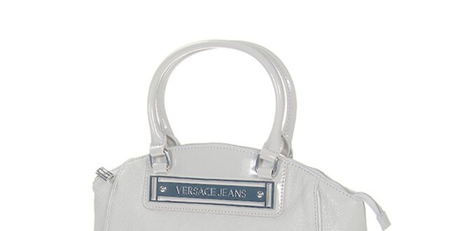 Dámska veľká biela kabelka Versace Jeans