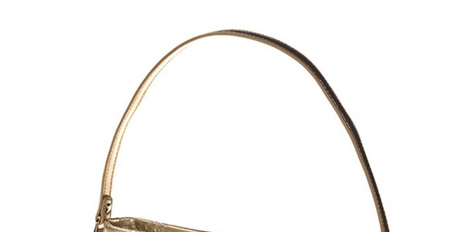 Dámska zlatá kabelka so vzorom Versace Jeans