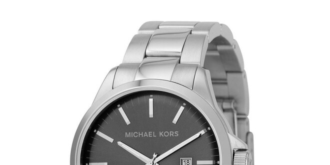 Pánske oceľové hodinky s dátumovkou Michael Kors