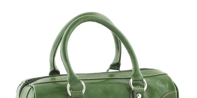 Dámska zelená kufríková kabelka Classe Regina