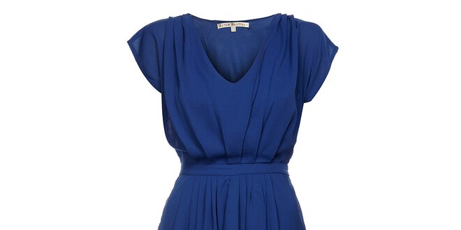 Dámske žiarivo modré šaty Uttam Boutique