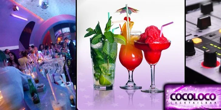 4,90 Eur za ROČNÚ klubovú kartu plnú zliav v štýlovom disco and coctail bare COCOLOCO v centre mesta! Užívajte si večerný život metropoly so skvelými zľavami na čokoľvek z ponuky baru!
