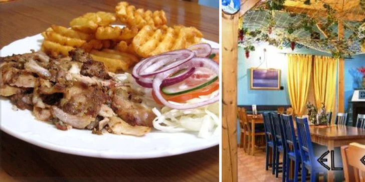 Najedzte sa iba za 1,90 Eur tak, že Vám aj bohovia na bájnom Olympe budú závidieť! Iba teraz môžete mať Gyros menu v reštaurácii EL Greco so zľavou až 60%!