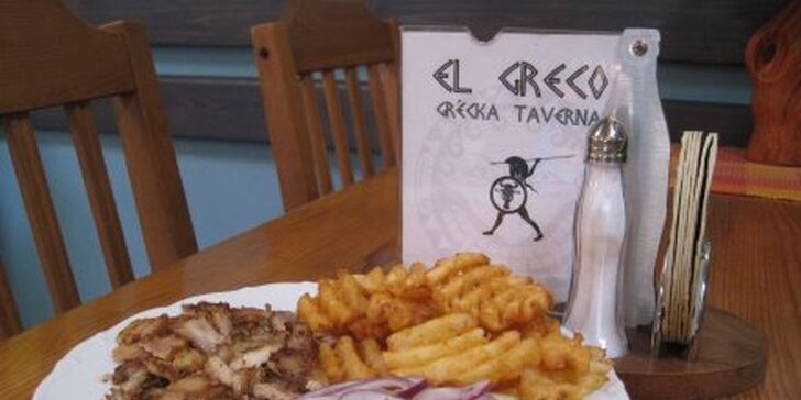 Najedzte sa iba za 1,90 Eur tak, že Vám aj bohovia na bájnom Olympe budú závidieť! Iba teraz môžete mať Gyros menu v reštaurácii EL Greco so zľavou až 60%!