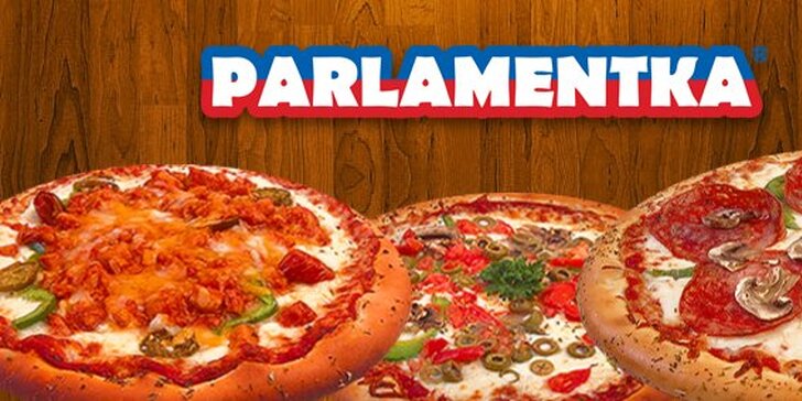 1 Euro za parádnu pizzu podľa vlastného výberu v Parlamentke! Príďte si pochutnať do tématickej pizzérie so zľavou až 60%!