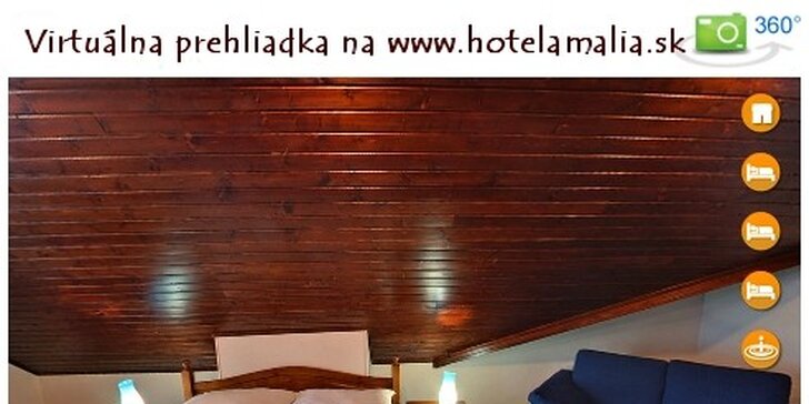 Pobyt v designovom Hoteli AMALIA*** Vysoké Tatry