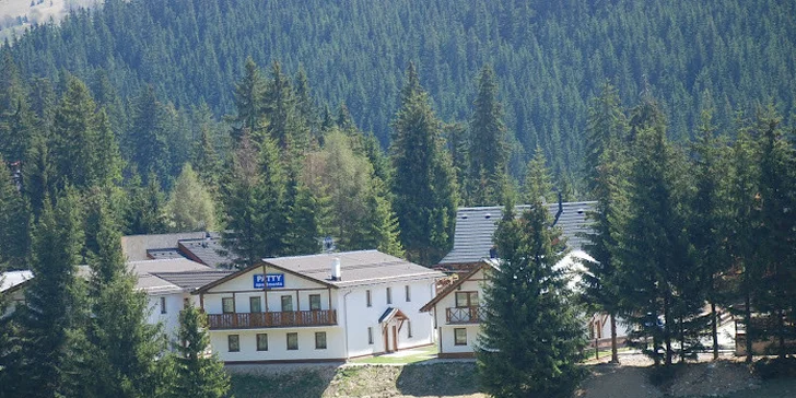 Pobyt pre 2 alebo 4 osoby v apartmánových domoch na Donovaloch