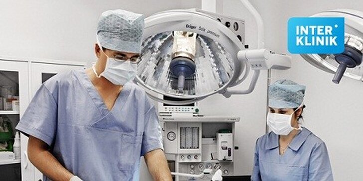 Profesionálna operácia očných viečok