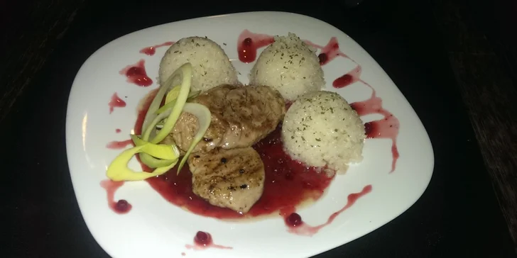 Valentínske menu s dezertom a vínom