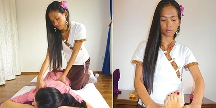 Tradičná thajská masáž Nuat thai
