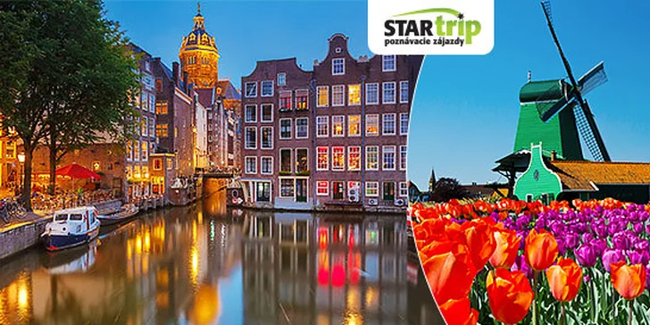 Poznávací zájazd do Amsterdamu na výstavu kvetov a do Bruselu