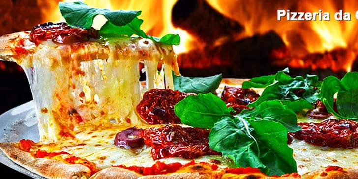 Pizza pečená v originálnej talianskej peci