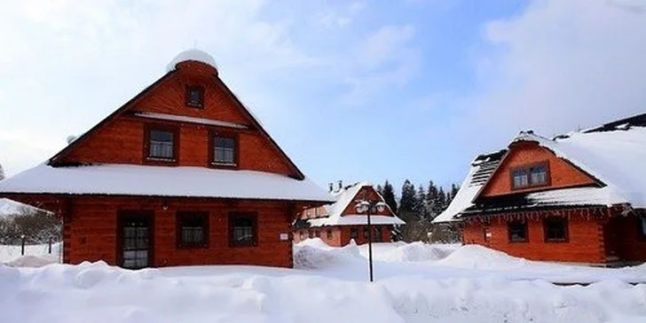 Pobyt v luxusných dreveniciach na Roháčoch pre 4 osoby