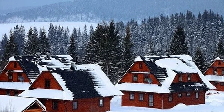 Pobyt v luxusných dreveniciach na Roháčoch pre 4 osoby