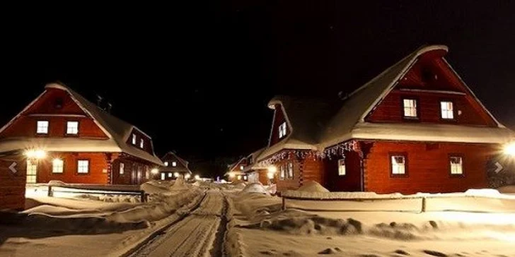 Pobyt v luxusných dreveniciach na Roháčoch pre 4 osoby