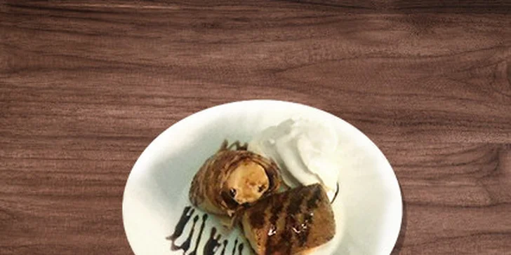 Černohorský bravčový rezeň alebo toast s dezertom