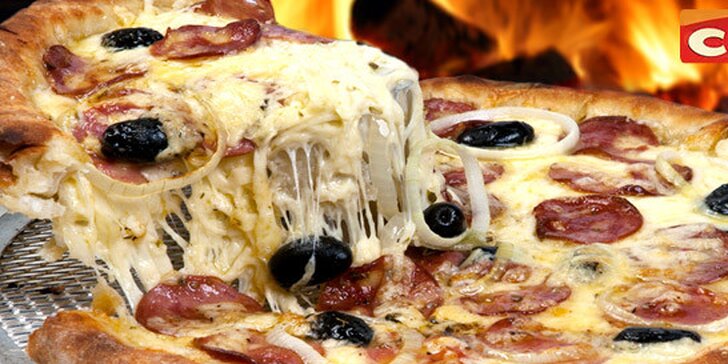 1,99 eur za celú pizzu vo vašej obľúbenej reštaurácii CAIRO. Vyberte si z 10 druhov chrumkavej pizze, teraz  s fantastickou zľavou 64 %!