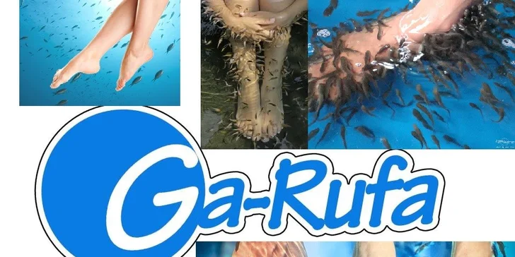 Kúpeľ alebo pedikúra s rybičkami Garra Rufa v Poprade