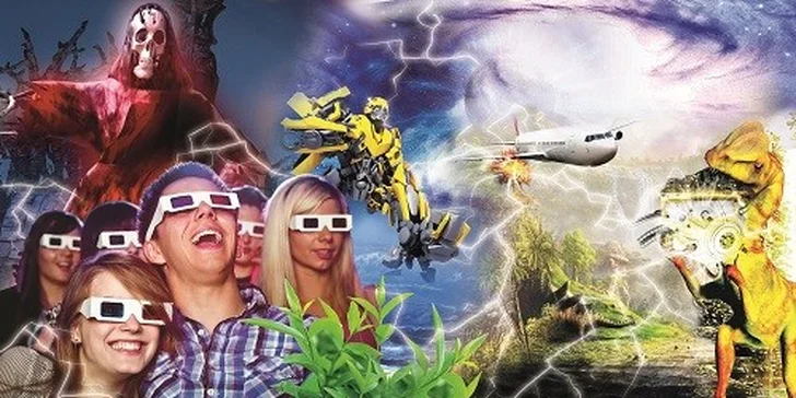 Vstup do vzrušujúceho 5D kina