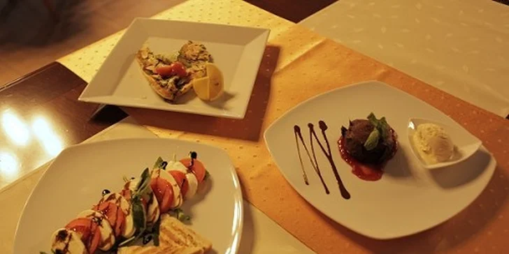 3 chodové menu pre 2 osoby v luxusnej Reštaurácii West