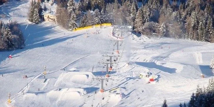 Lyžovačka v talianských Alpách so skipasom