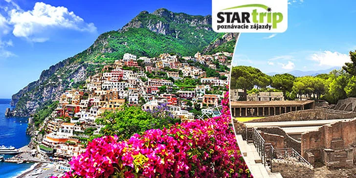4-dňový poznávací zájazd do historických Pompejí, na Capri a do Neapolu