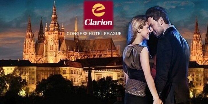 LUXUSNÝ pobyt pre DVOCH v CLARION Congress Hotel**** Prague.