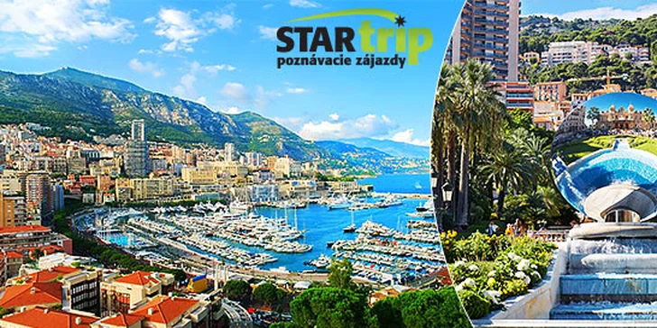 5-dňový poznávací zájazd na Francúzsku Riviéru