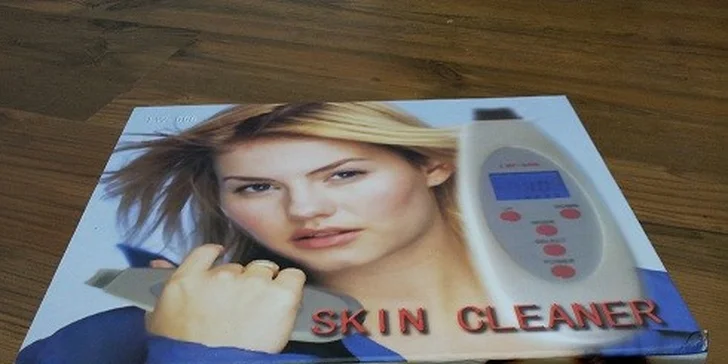 Kozmetický ultrazvukový čistič pleti