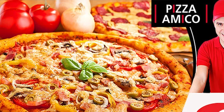 2 pizze Amico na donášku