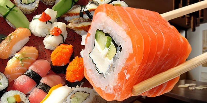 18,90 eur za SUSHI SET pre DVOCH vo Wasabi Sushi Bare. Zoberte svojho miláčika na SUSHI rande a pochutnajte si vo dvojici na japonských špecialitách, so zľavou 50%.