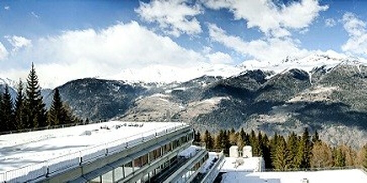 Ubytovanie priamo na lyžiarskych svahoch v Alpách